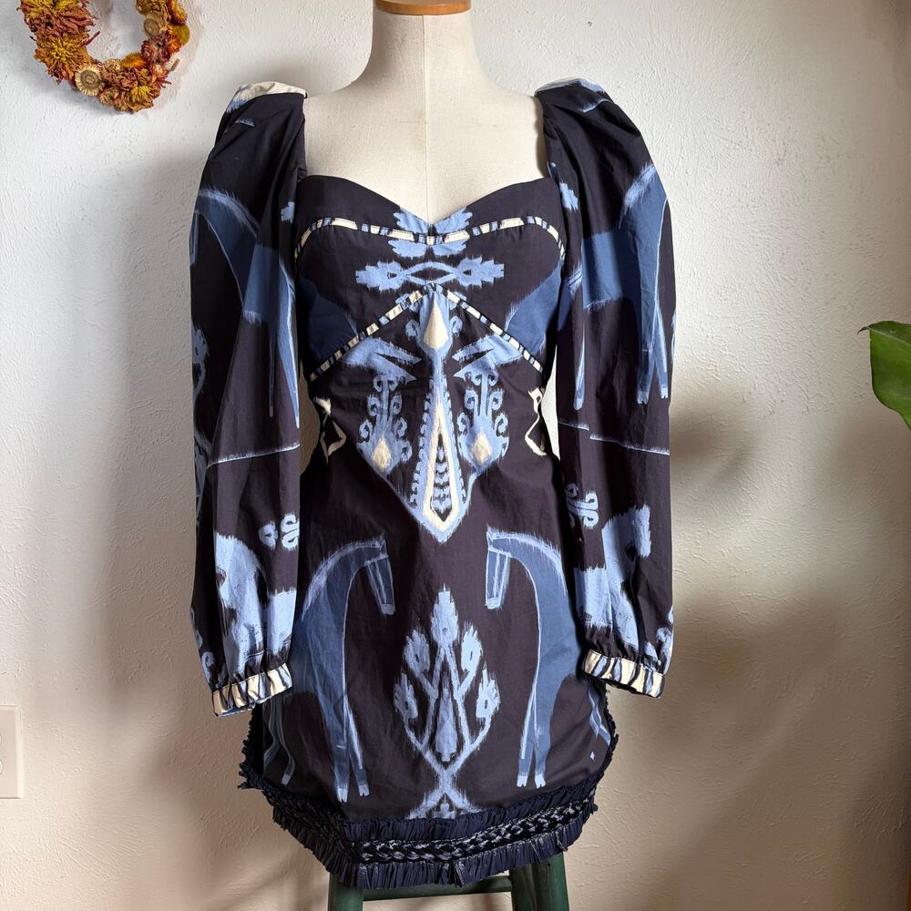 Johanna Ortiz Native Tribes Mini Dress